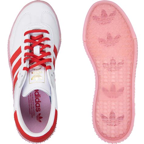 adidas sneaker damen rot/weiß|Rote Sneaker .